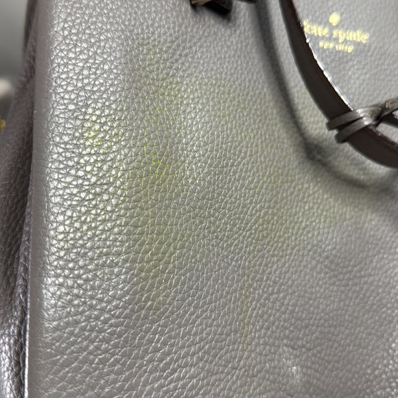 Kate Spade Project Gray Leather Tote Bag - Picture 13 of 13